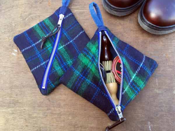 Tweed Shoe Care Travel Kit Gift Set