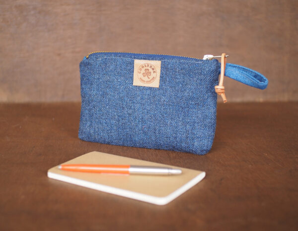 Irish Tweed Pouch for Moleskin journal Gift Set