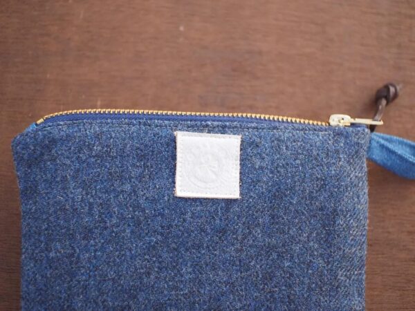 Embroidered Wool Tweed Notebook Pouch Gift Set including Moleskin Notebook and Parker Pen - Image 6