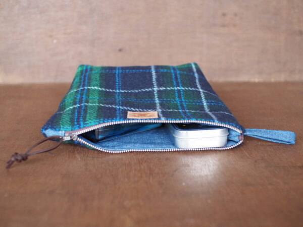 Classic Green & Blue Tartan Gift Set for Him - Image 3